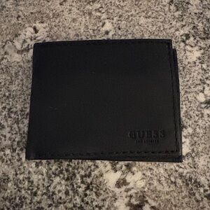 Guess black bifold wallet